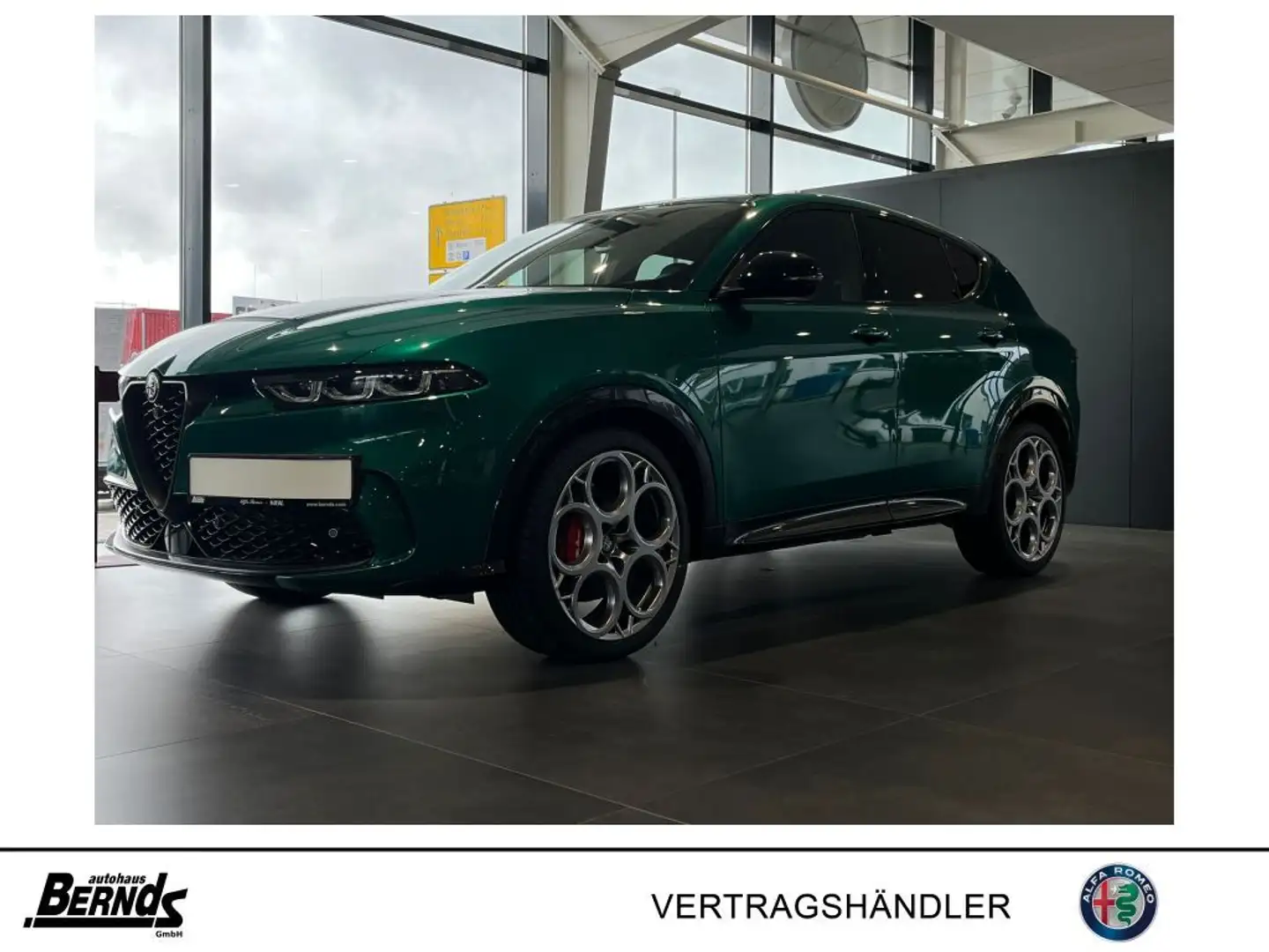 Alfa Romeo Tonale 1.5 VGT Hybrid Veloce PREMIUM ASSITENZ WINTER-PKT. Зелёный - 1