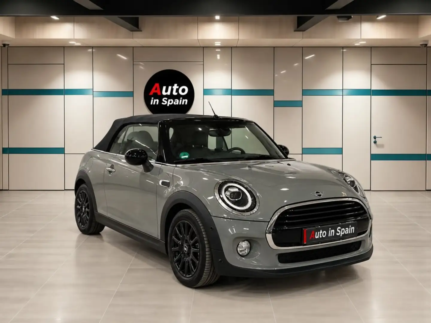 MINI Cooper D Cabrio Aut. Gris - 1