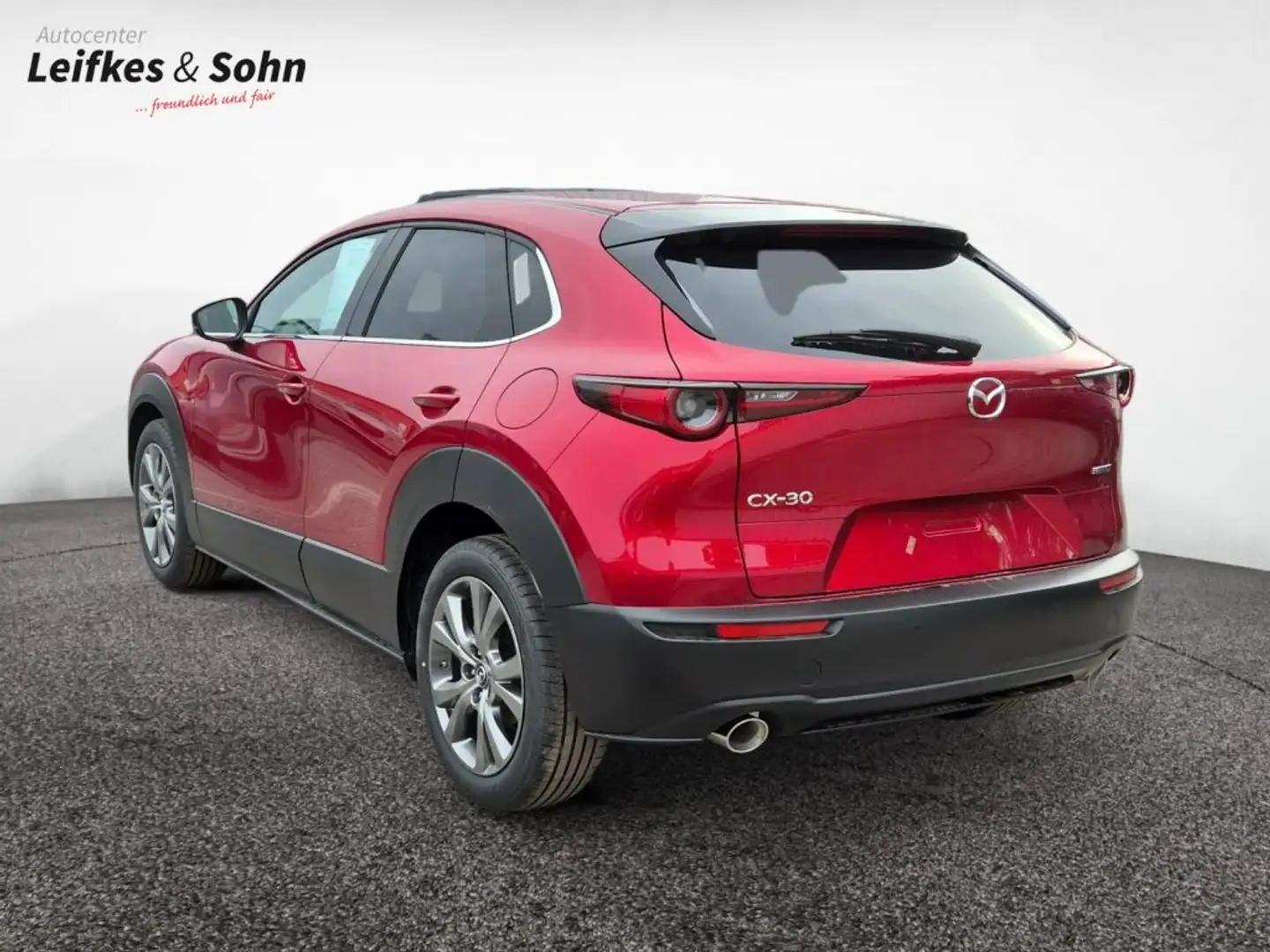 Mazda CX-30 e-SKYACTIVE X 186 Aut. EXCLUSIVE-LINE Rouge - 2