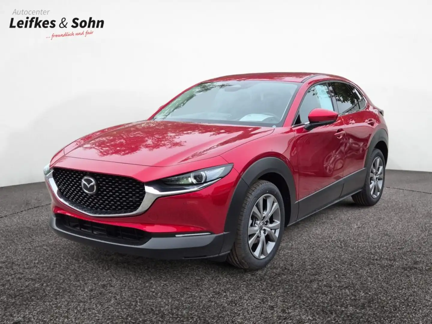 Mazda CX-30 e-SKYACTIVE X 186 Aut. EXCLUSIVE-LINE Rouge - 1