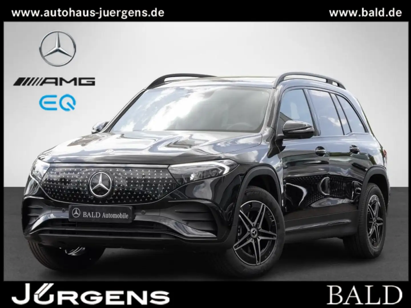 Mercedes-Benz EQB 300 4M AMG-Sport/360/Pano/Night/Memo/18' Schwarz - 2