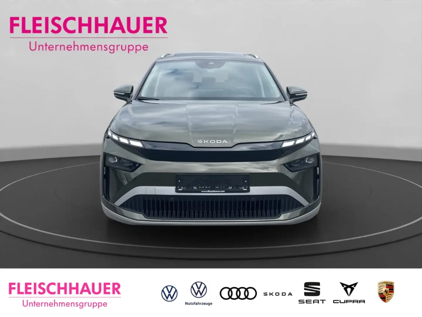 Skoda Enyaq 60 UPE: 51.640,-€ *SONDERPREIS* ACC CARPLAY NAVI P Grün - 2