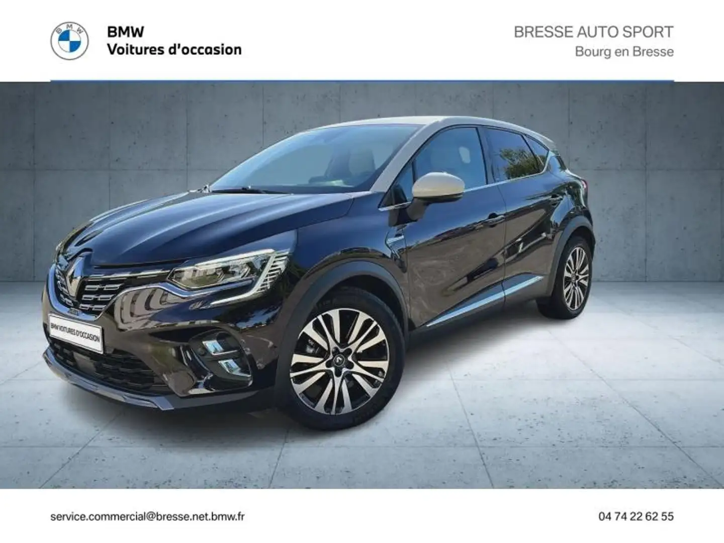 Renault Captur 1.6 E-Tech Plug-in 160ch Initiale Paris Schwarz - 1