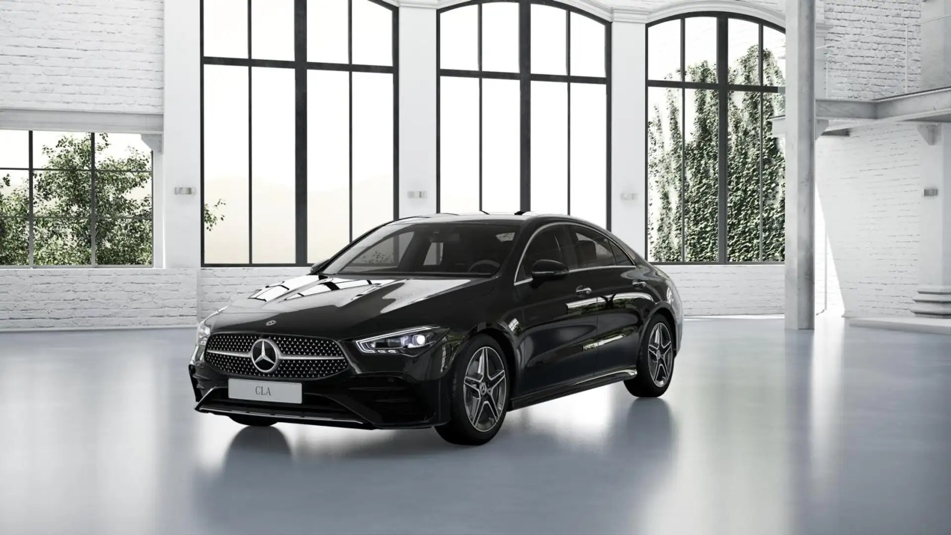 Mercedes-Benz CLA 200 d Coupé AMG+Distr+KeyGo+Multibeam+Ambien Black - 1