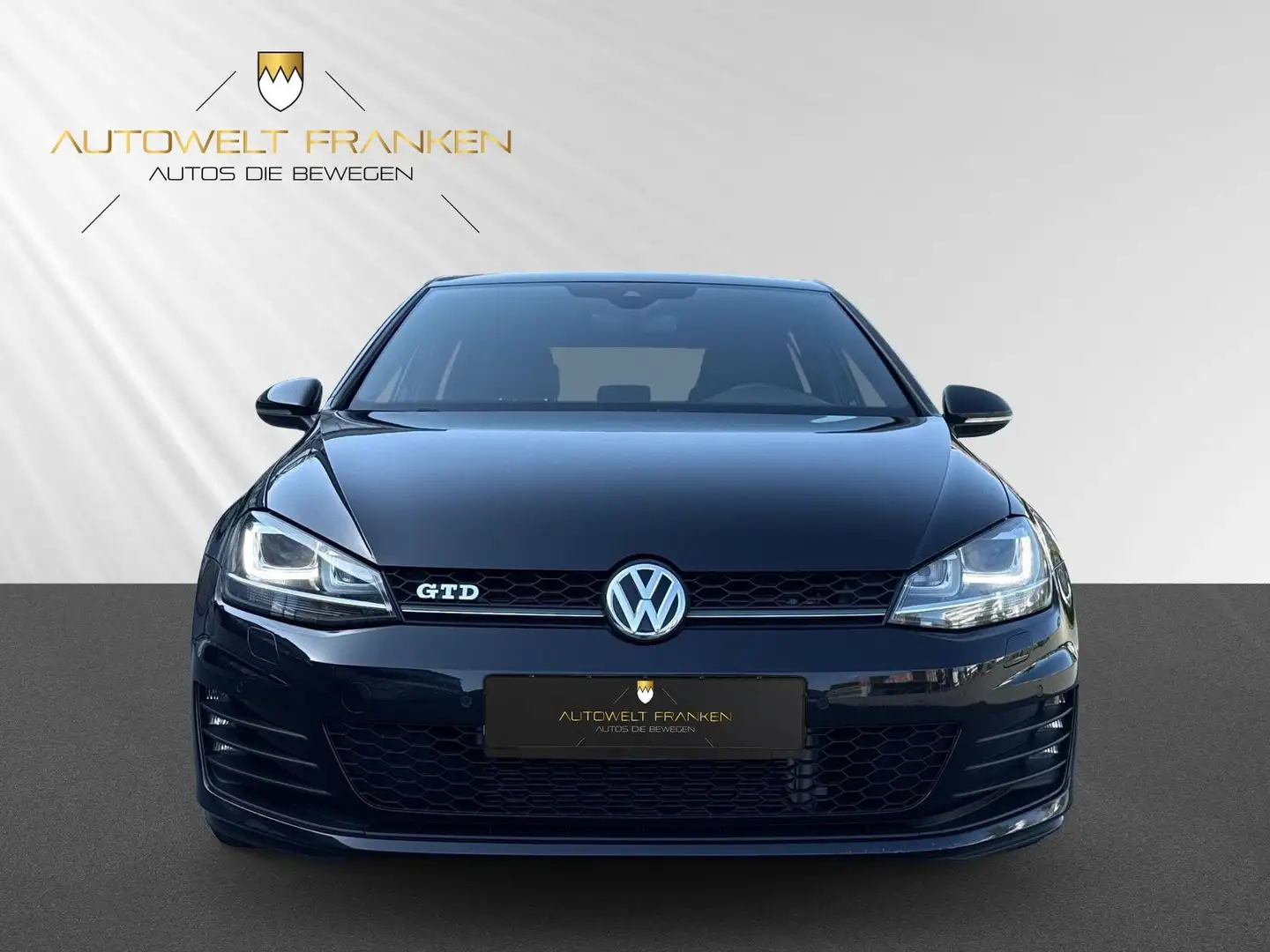 Volkswagen Golf VII 2.0 TDI GTD *XENON*NAVI*PDC*TEMPO*SHZ* Negro - 2