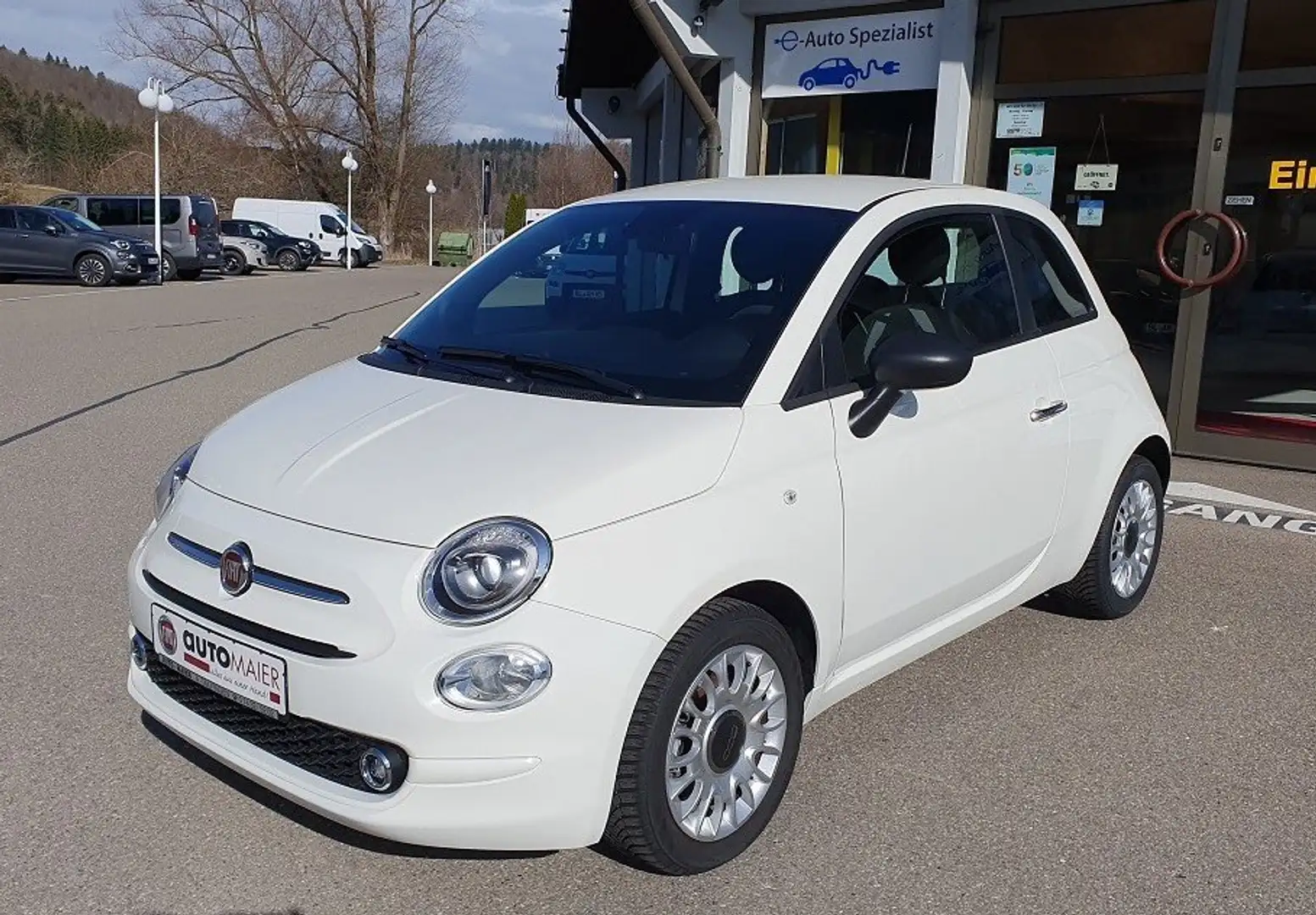 Fiat 500 Klimaautomatik - Aluräder - TFT Display Weiß - 1
