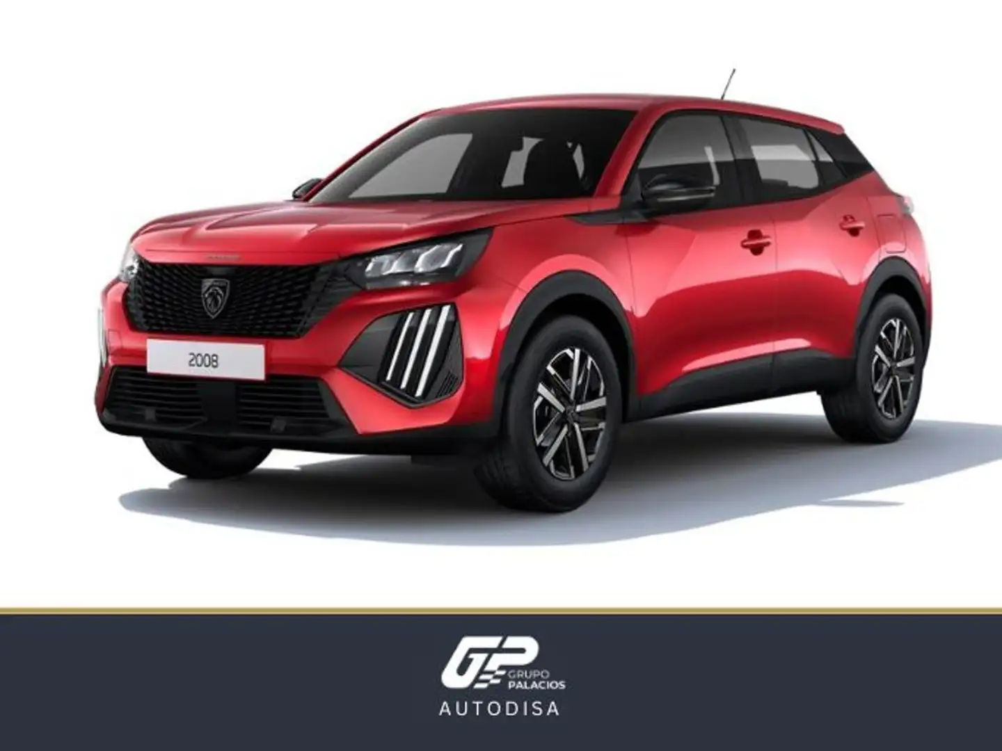 Peugeot 2008 1.2 PureTech S&S Active 100 Rojo - 2
