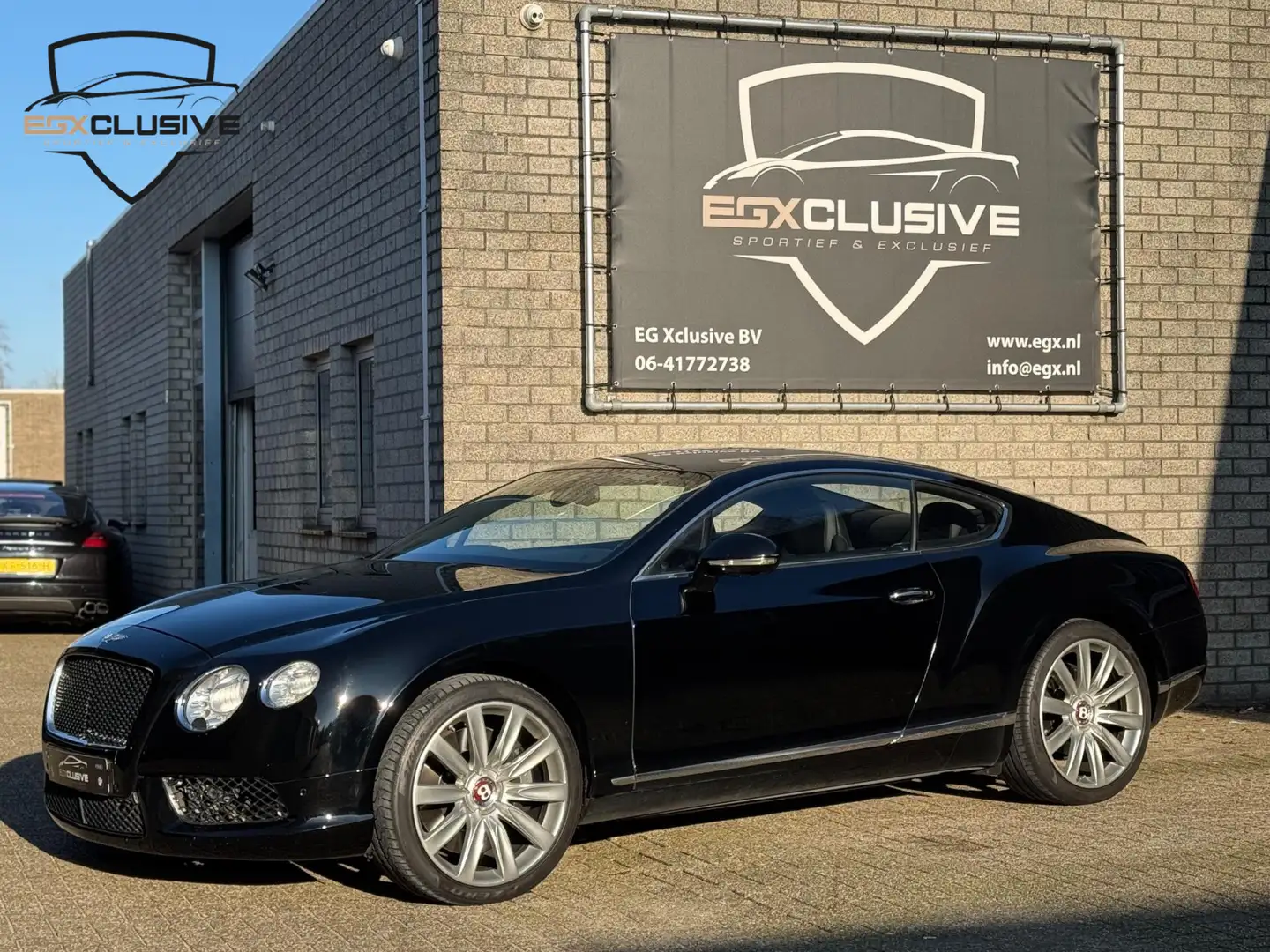 Bentley Continental GT 4.0 V8 Luchtvering/Keyless/Bose Чорний - 1