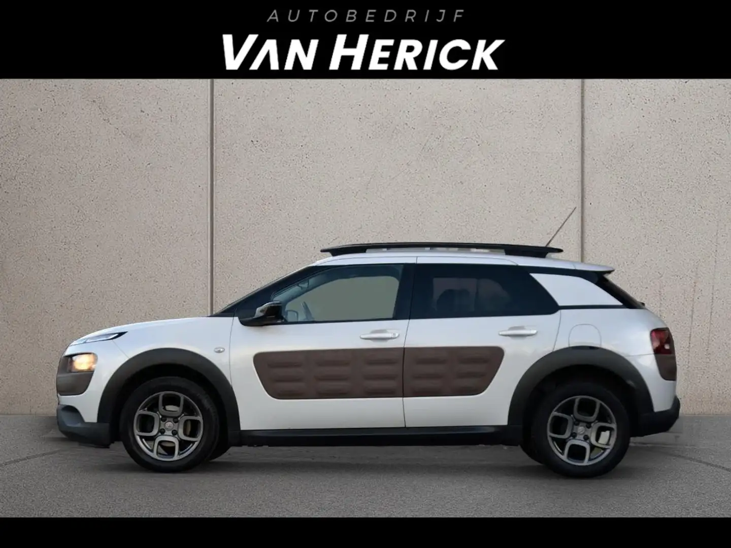 Citroen C4 Cactus 1.2 PureTech Shine | Navi | Clima | Nette staat Wit - 2