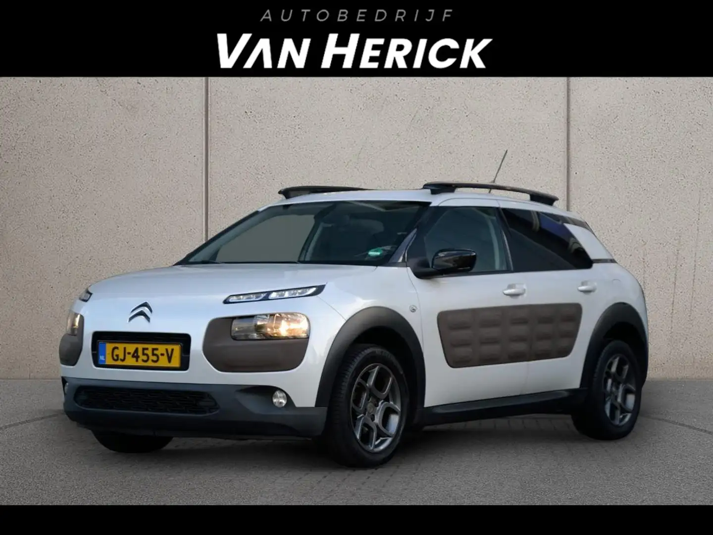 Citroen C4 Cactus 1.2 PureTech Shine | Navi | Clima | Nette staat Wit - 1