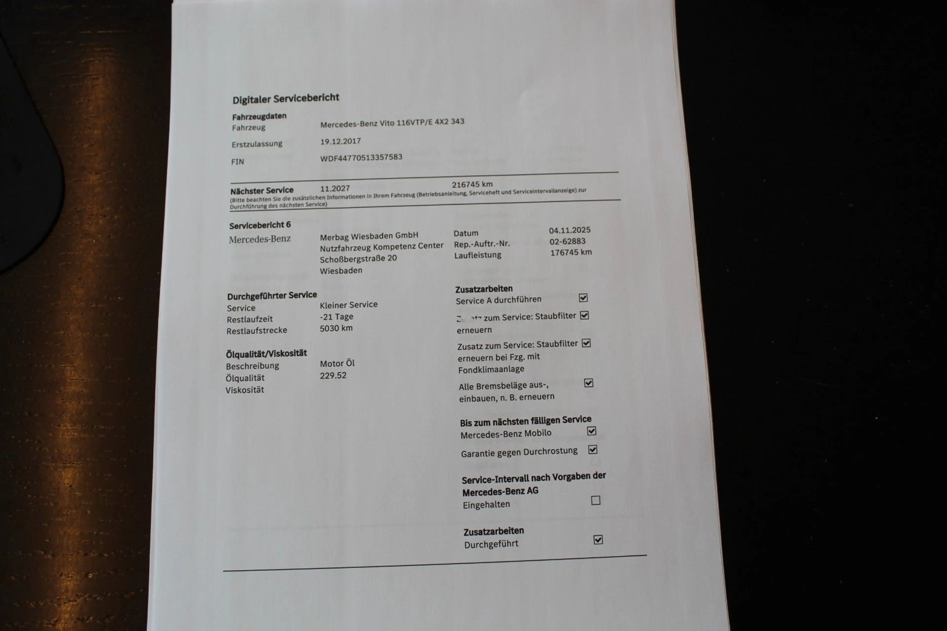Mercedes-Benz Vito Tourer 116 CDI Pro extralan 7-G 7-SITZER — photo 37