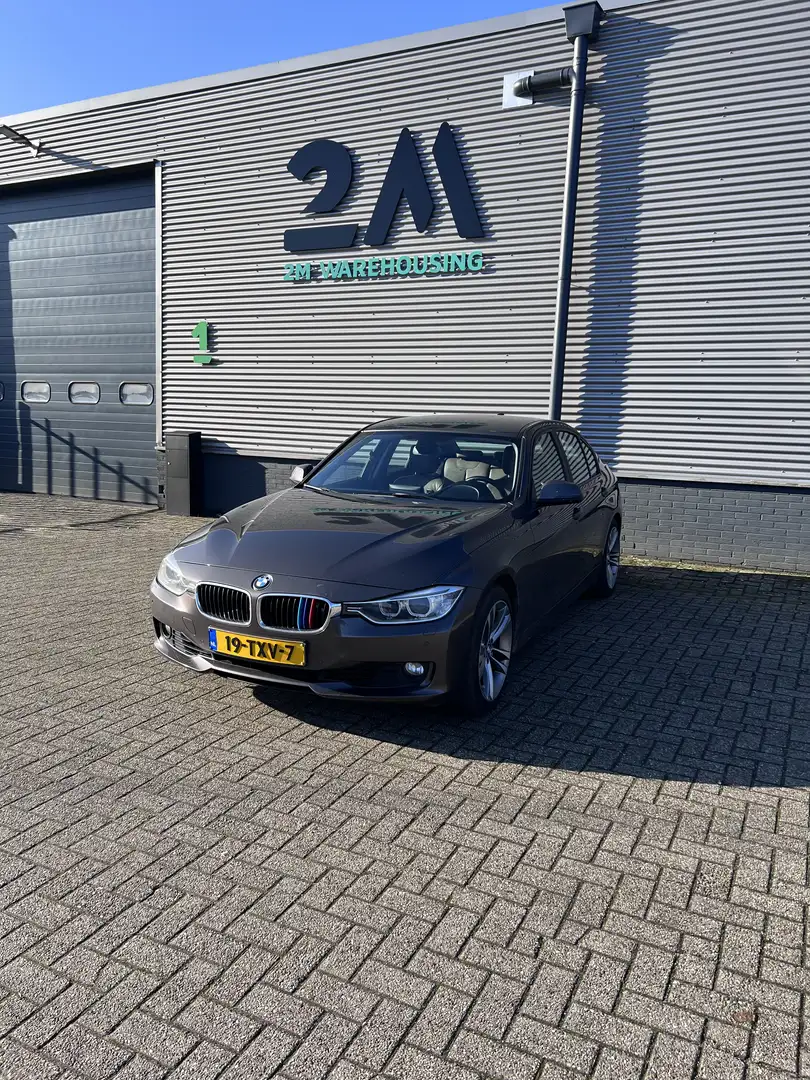 BMW 320 320i Aut. High executive. lederen interieur Bruin - 2