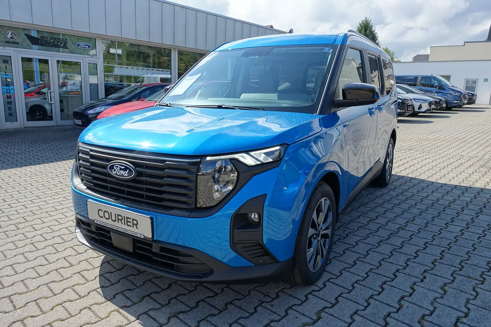 Ford Tourneo Courier Titanium *Winter + Fahrerassistenz-Paket* Bleu - 1