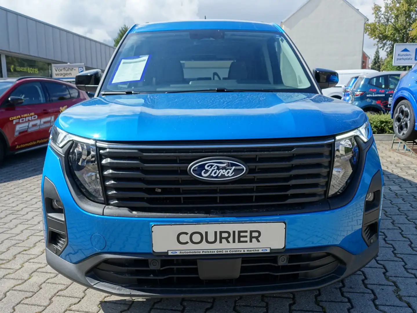 Ford Tourneo Courier Titanium *Winter + Fahrerassistenz-Paket* Bleu - 2