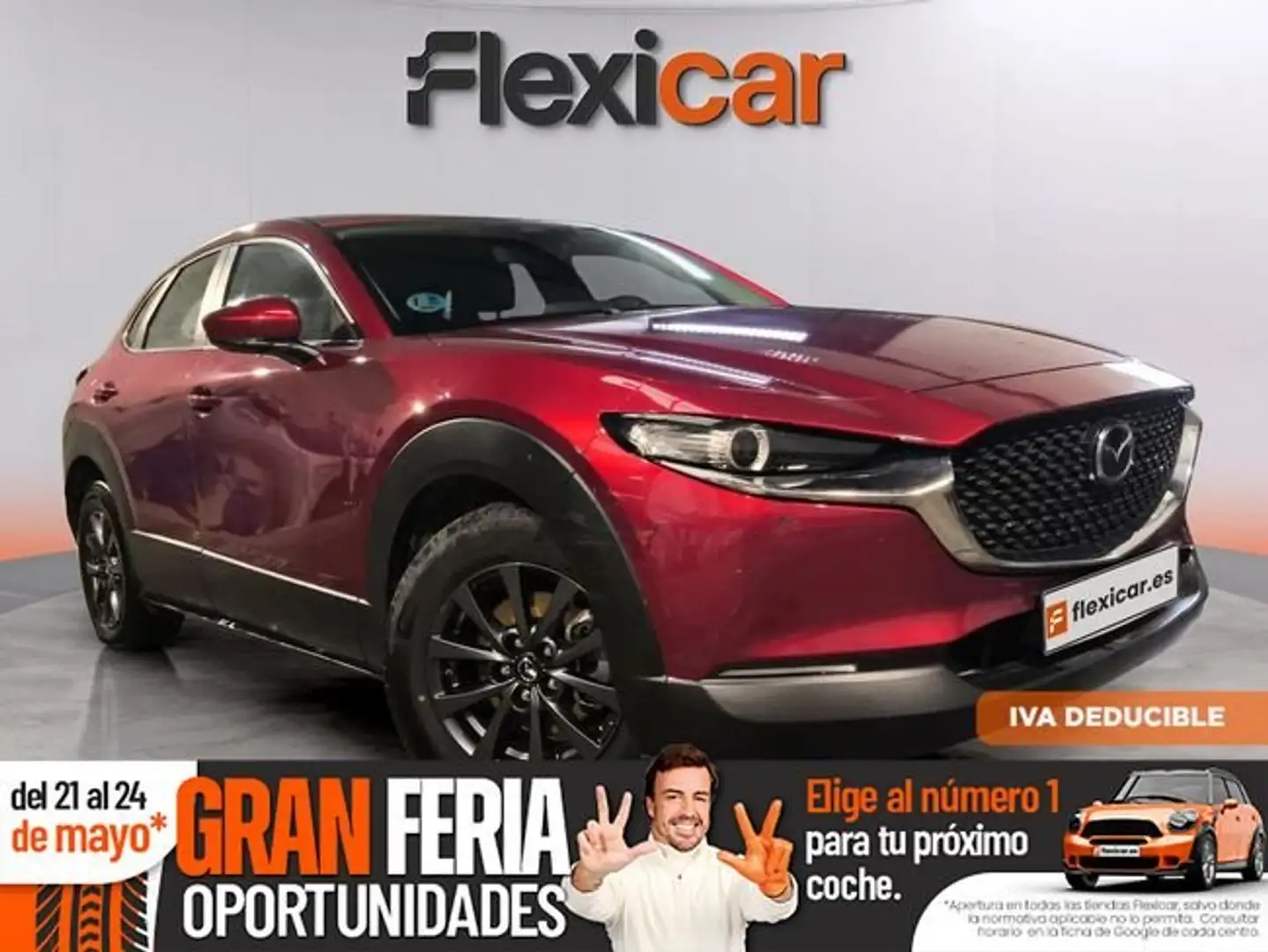 Mazda CX-30 2.0 90 kW 2WD AT Zenith (sin Pack Bose) Rojo - 1