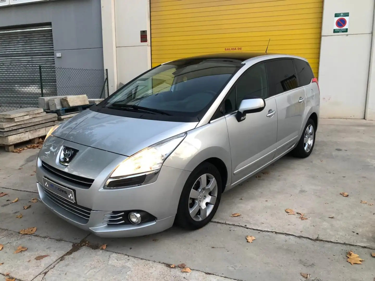 Peugeot 5008 1.6HDI FAP Access 110 Plateado - 2