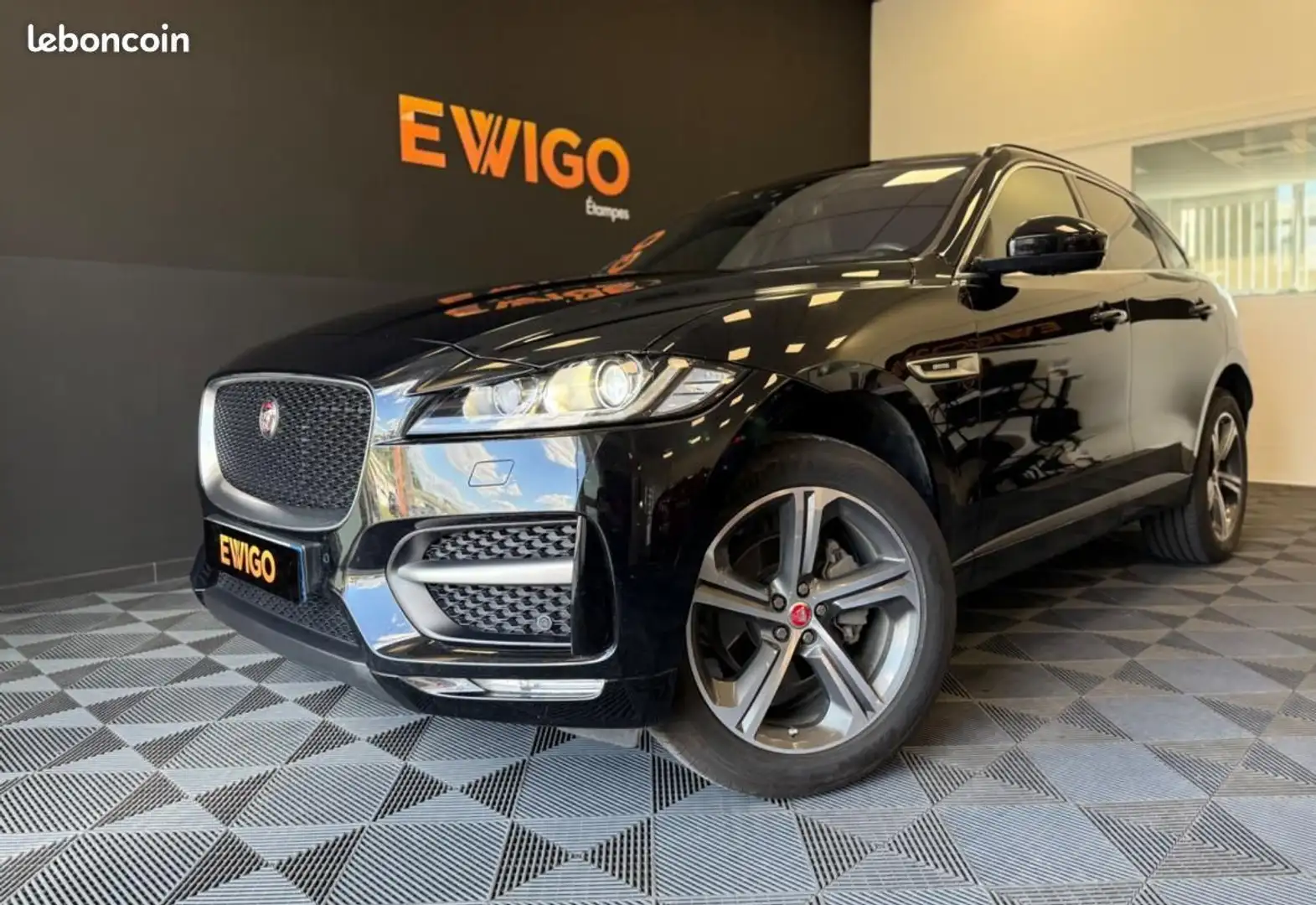 Jaguar F-Pace 2.0L D 180ch R-SPORT AWD BVA MERIDIAN CAMERA SIEGE Noir - 1