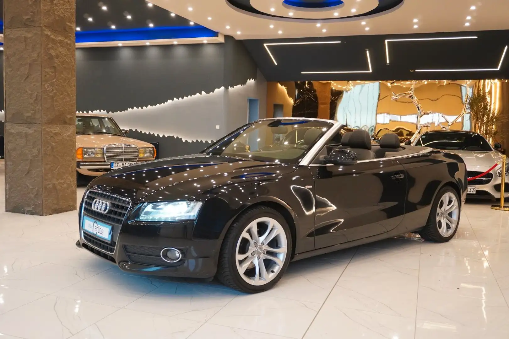Audi A5 Cabriolet 2.0 TDI*S line Sport / Plus*SHZ*MMI Schwarz - 2