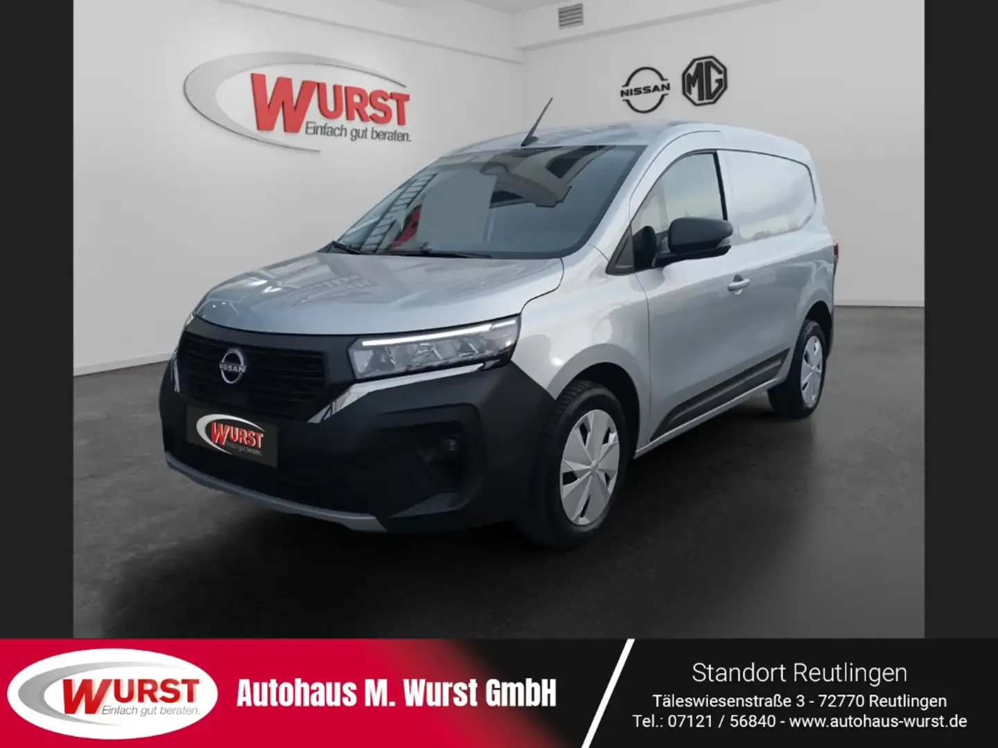Nissan Townstar 1.3DIG-T N-Connecta Kastenwagen L1 AHK LED Klima N Grau - 1