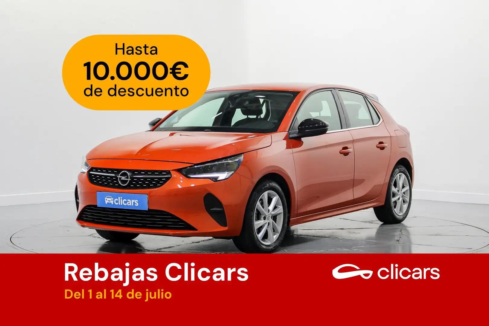 Opel Corsa 1.2T XHT S/S Elegance AT8 100 Naranja - 1