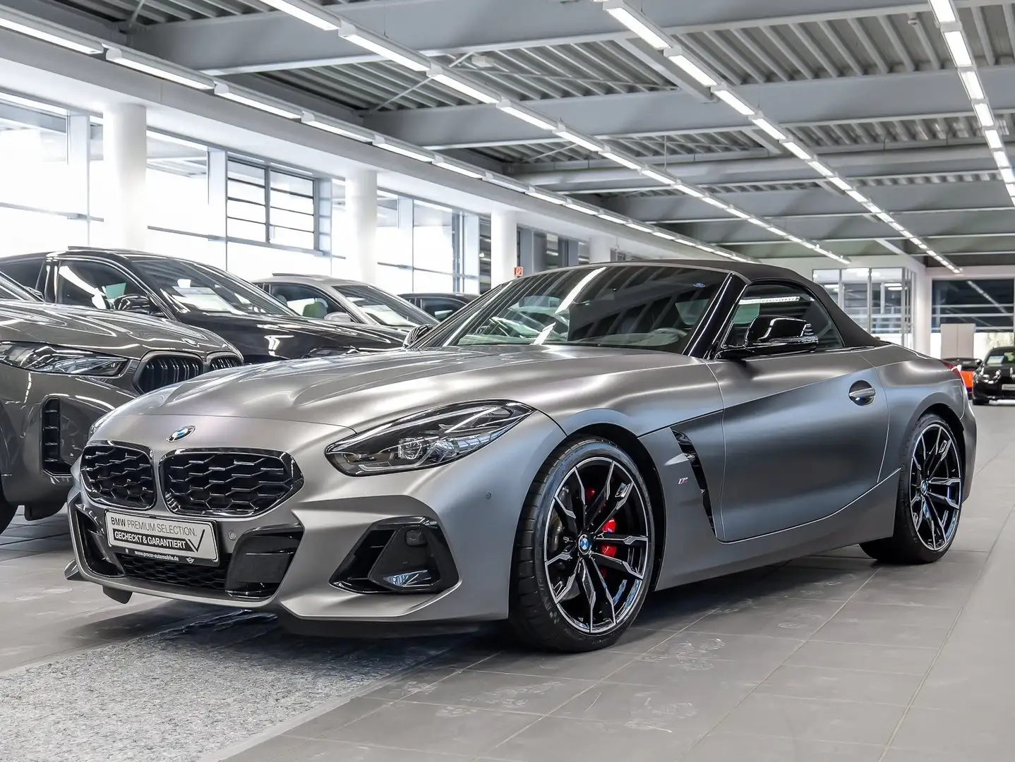 BMW Z4 M40i HUD ACC RFK NAVI LED Sound Syst. DAB Серый - 2