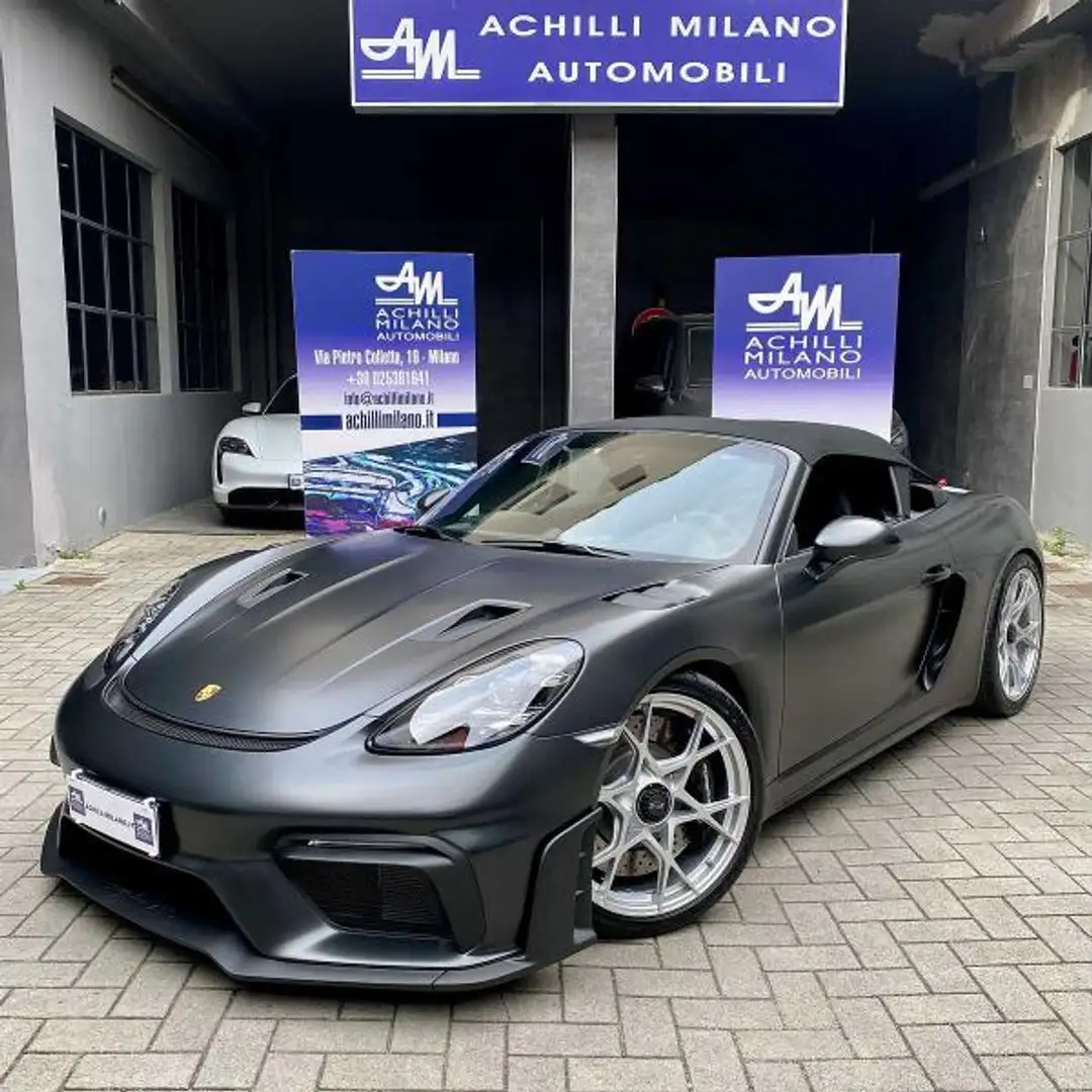 Porsche 718 Spyder RS. ITALIA SUB LEASING IVA + LIFT+BOSE Argento - 1