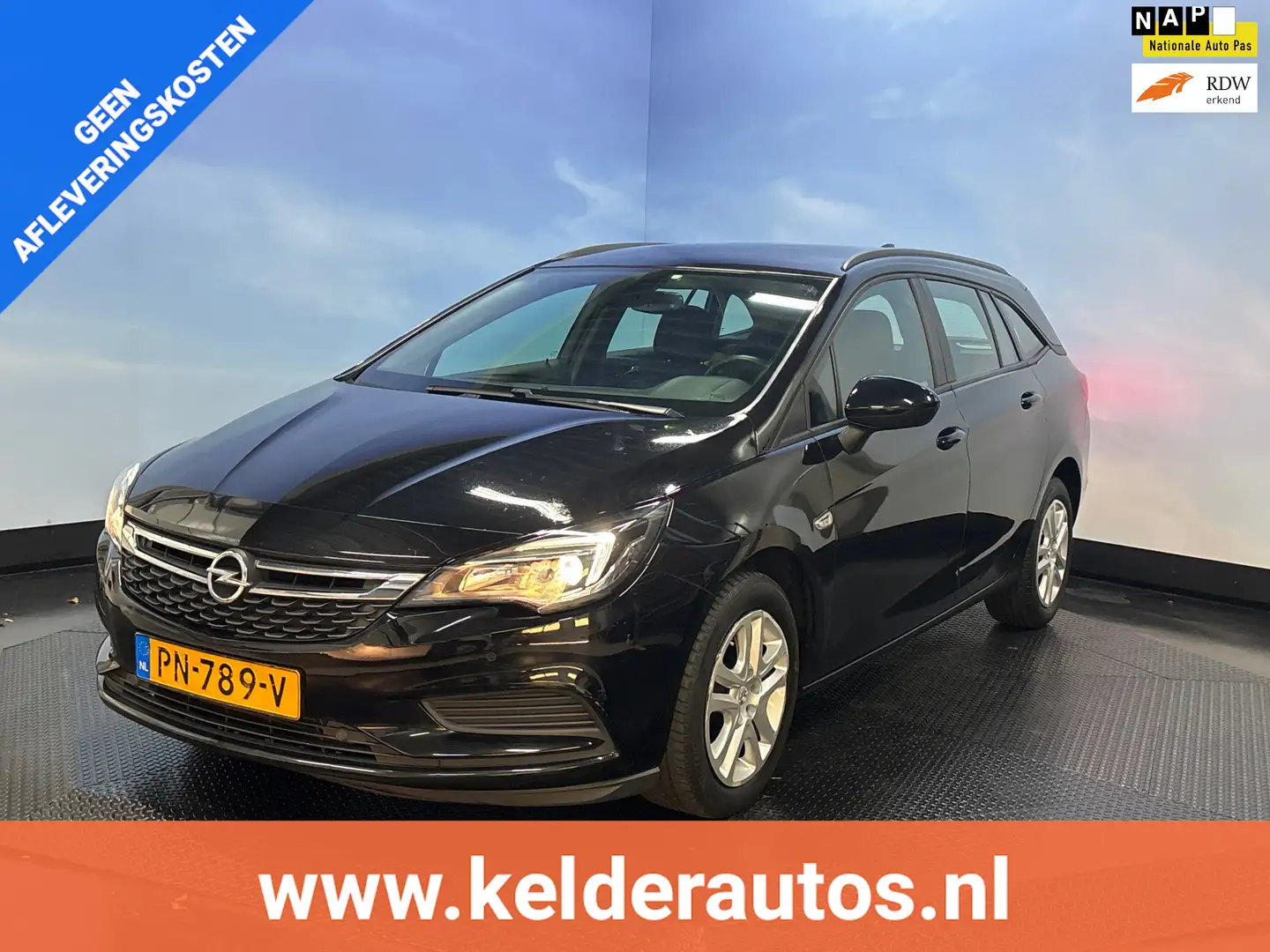 Opel Astra Sports Tourer 1.0 Online Edition Airco | Cruise | Schwarz - 1