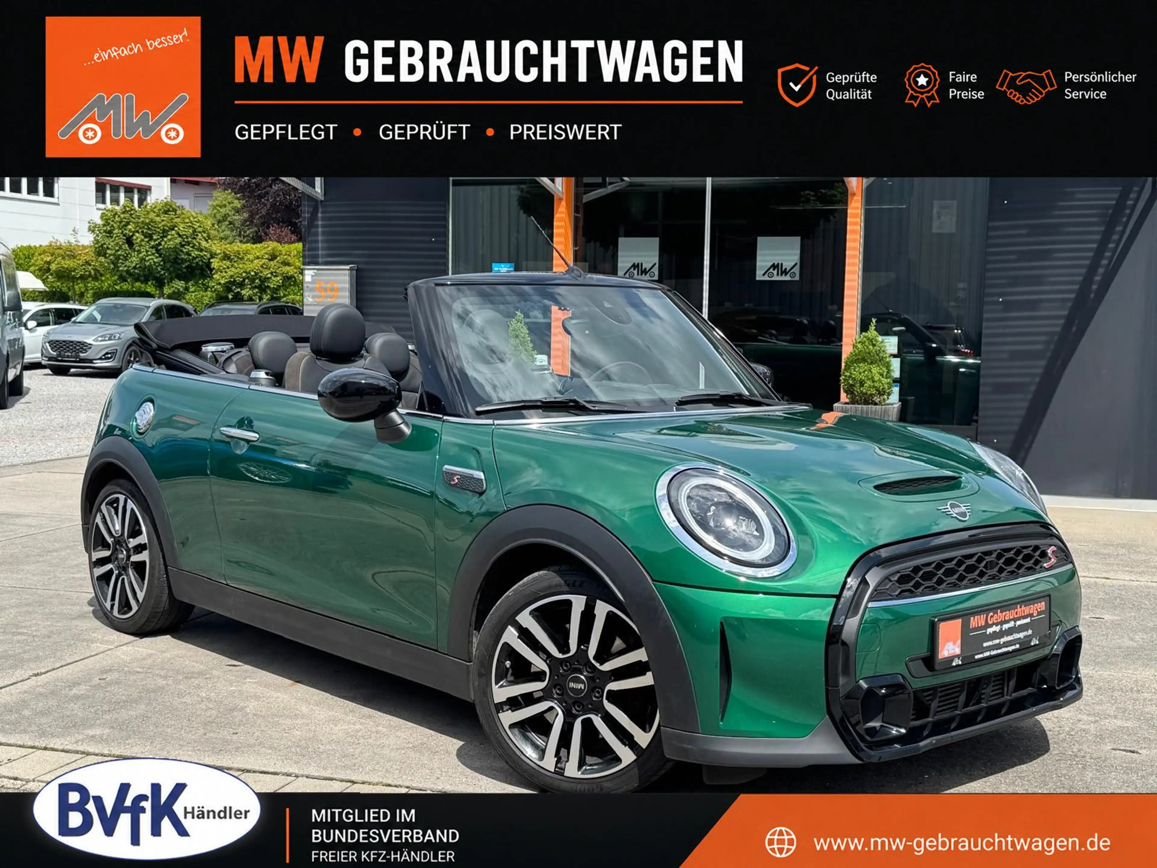 MINI Cooper S Cabrio COOPER S Cabrio Classic-Trim Aut. ACC HUD KAM BT