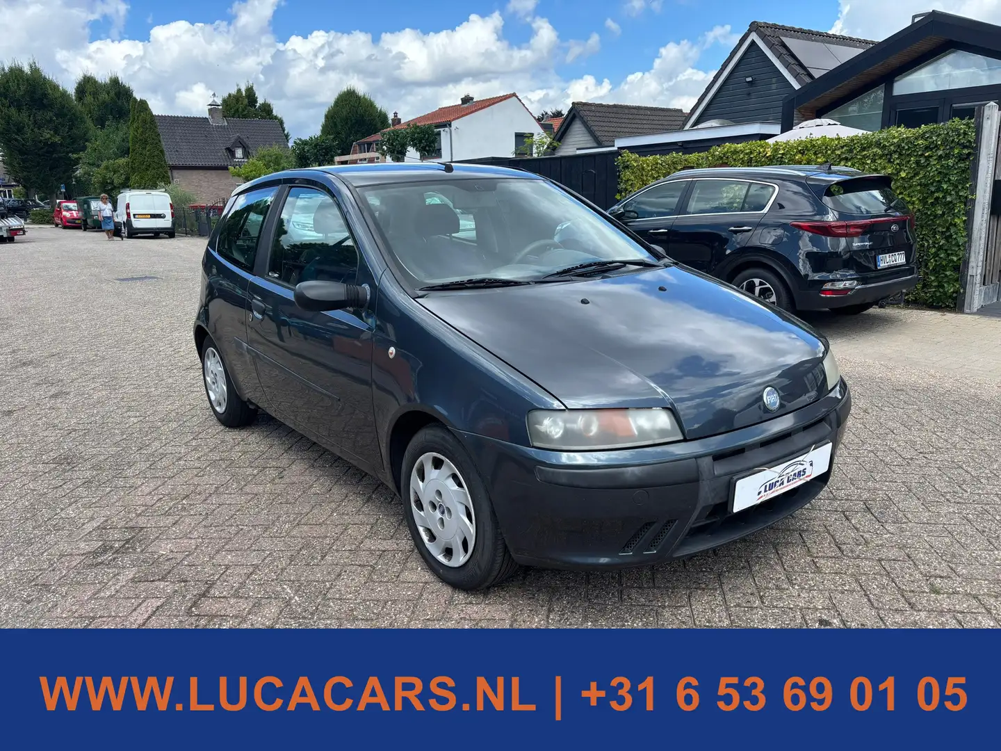 Fiat Punto 1.2-16V ELX Speedgear AUTOMAAT! Grijs - 2
