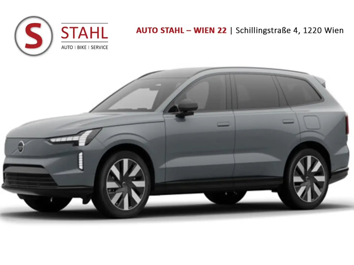 Volvo EX90 Twin AWD 106kWh Plus | Stahl Wien 22 Grau - 1