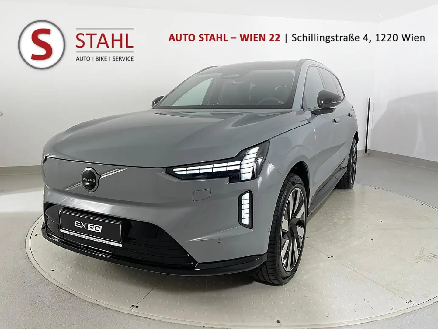 Volvo EX90 Twin AWD 106kWh Plus | Stahl Wien 22 Grau - 1