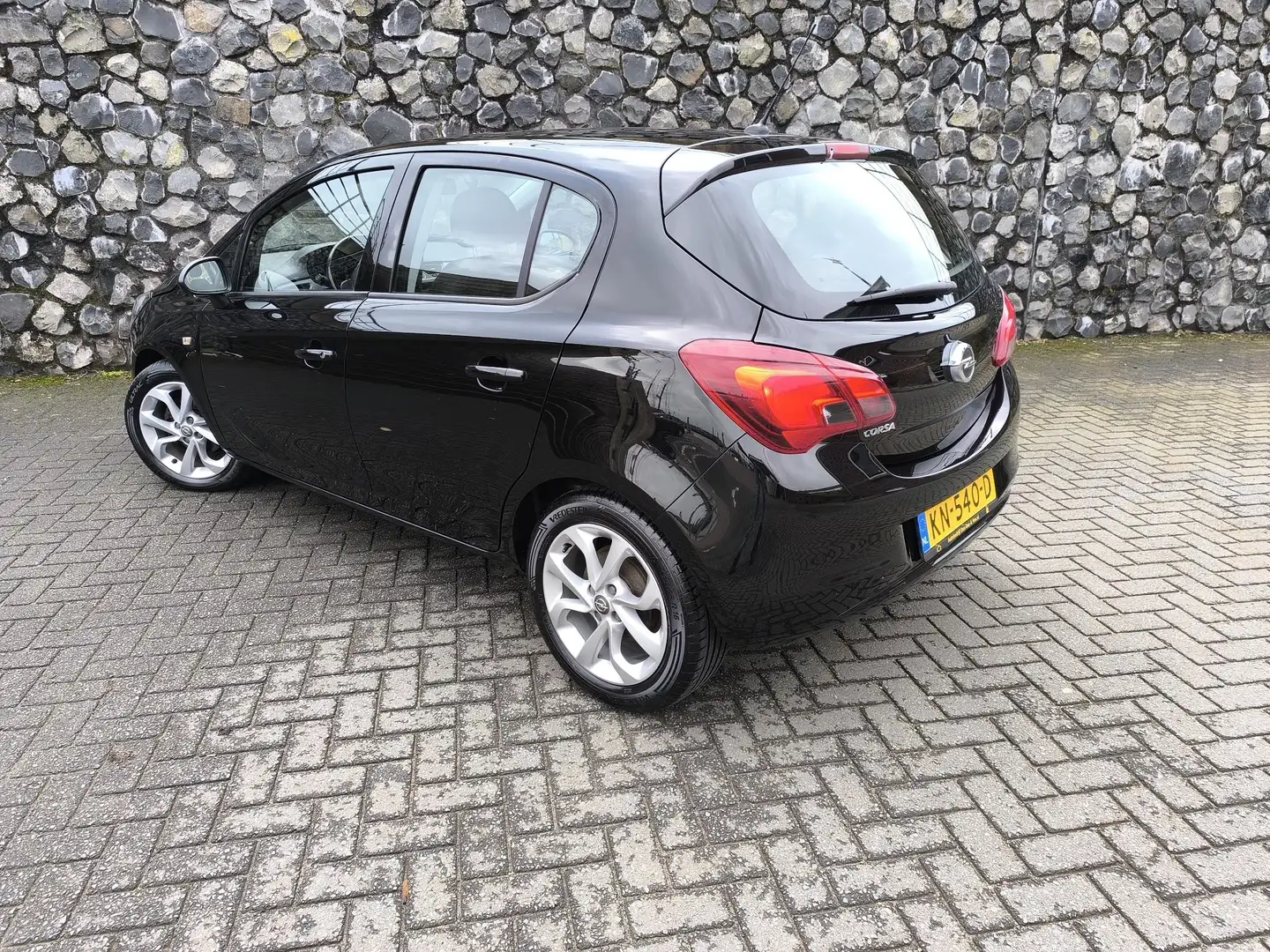 Opel Corsa 1.4 Edition Lm sportvelgen, airco, blue tooth audi Noir - 2