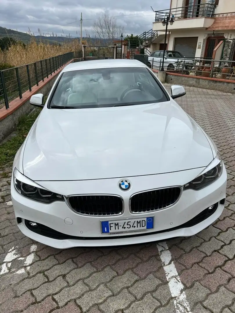 BMW 425 425d Cabrio Luxury 224cv auto Weiß - 1
