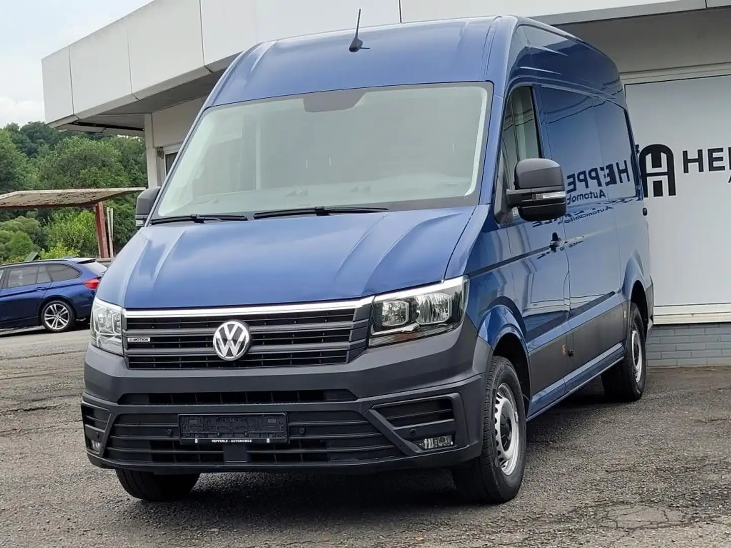 Volkswagen Crafter Kasten 35 H2 Lang 4Mot. STANDHZ+SHZ+AHK Blau - 2