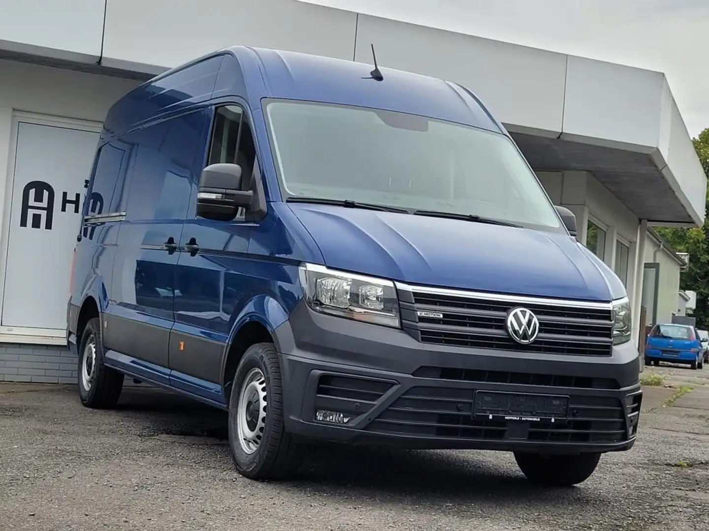 Volkswagen Crafter Kasten 35 H2 Lang 4Mot. STANDHZ+SHZ+AHK Blau - 1