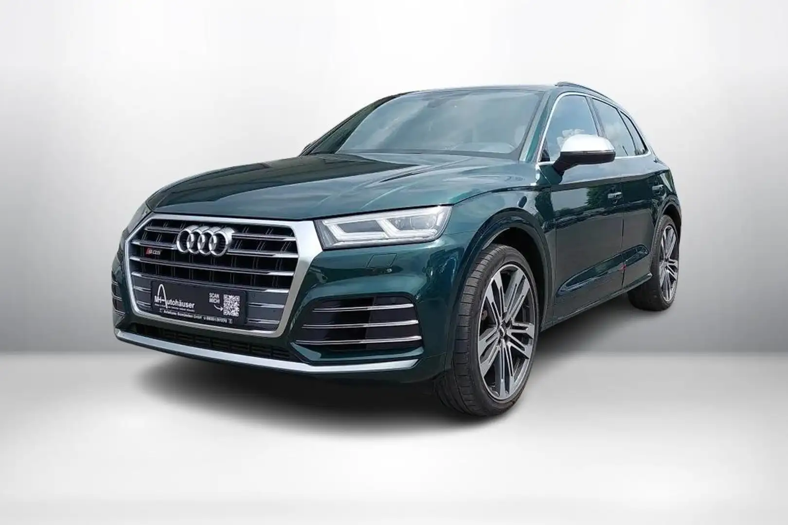 Audi SQ5 3.0 V6 24V TDI quattro,Navi,LED,AHK,RFK,HUD Grün - 2