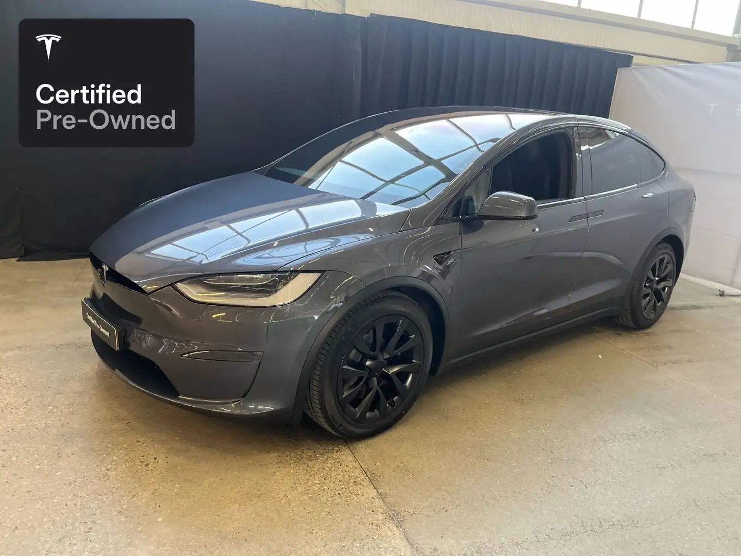 Tesla Model X Palladium “Certified Pre-Owned” Argent - 2