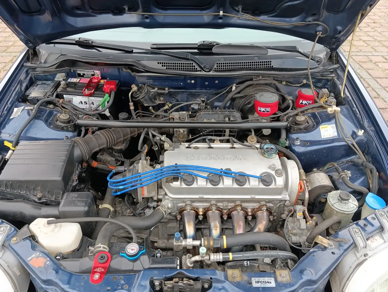 Honda Civic MB2 1.4/Klima/Sehr vieles NEU/Sehr gepflegt/Garagenfahrzeug/Liebhaberfahrzeug, foto 9