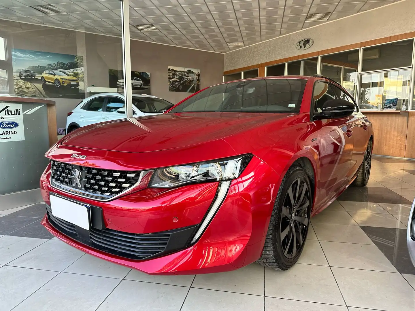 Peugeot 508 508 SW 1.5 bluehdi GT Line s Red - 1