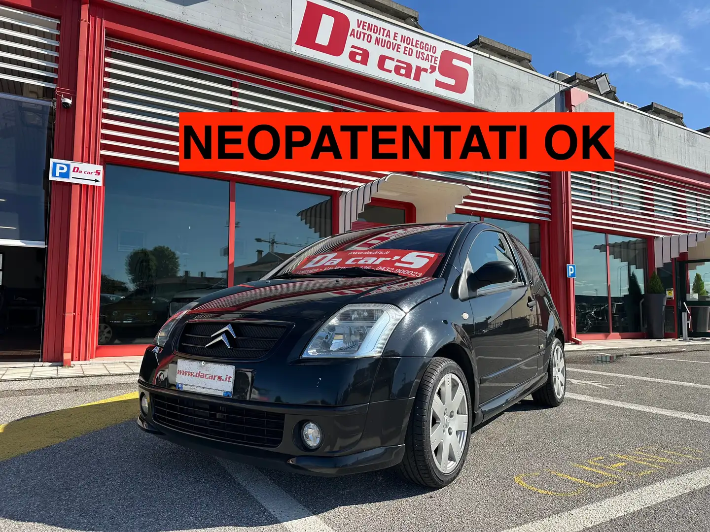 Citroen C2 1.4 hdi Vtr Excite sensodrive, NEOPATENTATI OK! Nero - 1