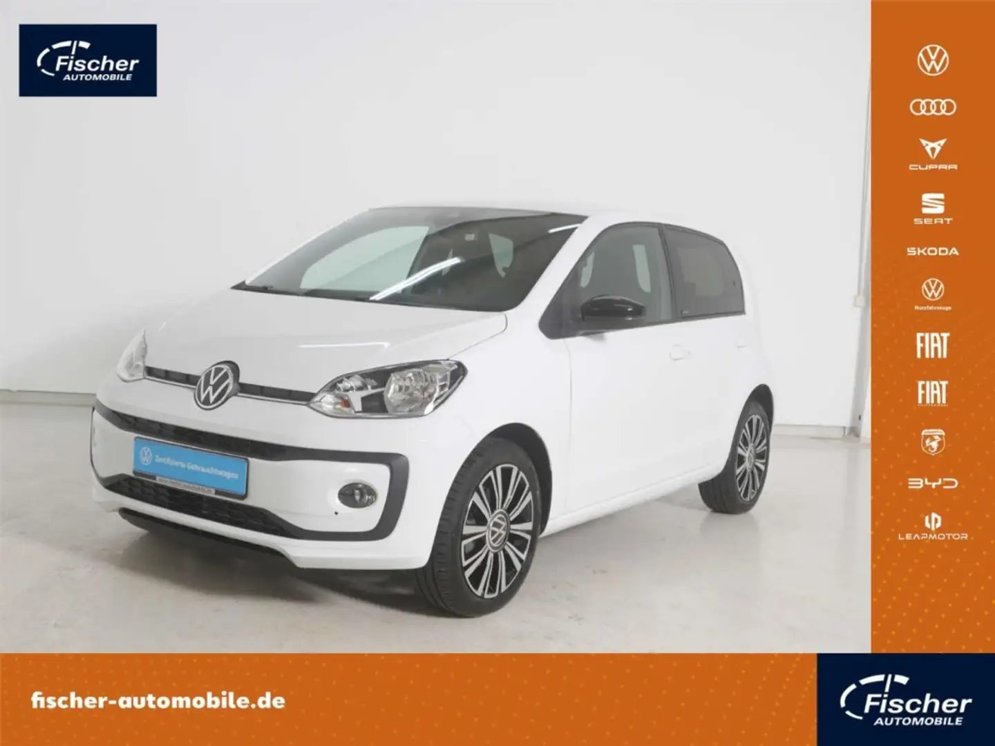 Volkswagen up! Up 1.0 MPI Active 5-Gg. PDC/RFK/GRA/Sitzhz. Weiß - 1