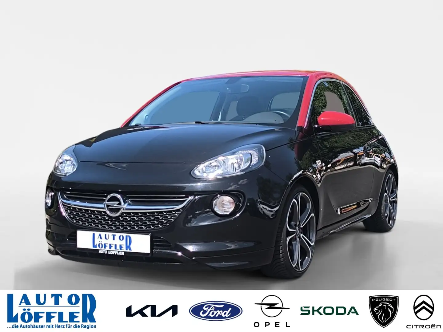 Opel Adam S 1.4 SHZ USB PDC Isofix KlimaAut. Klima Schwarz - 1