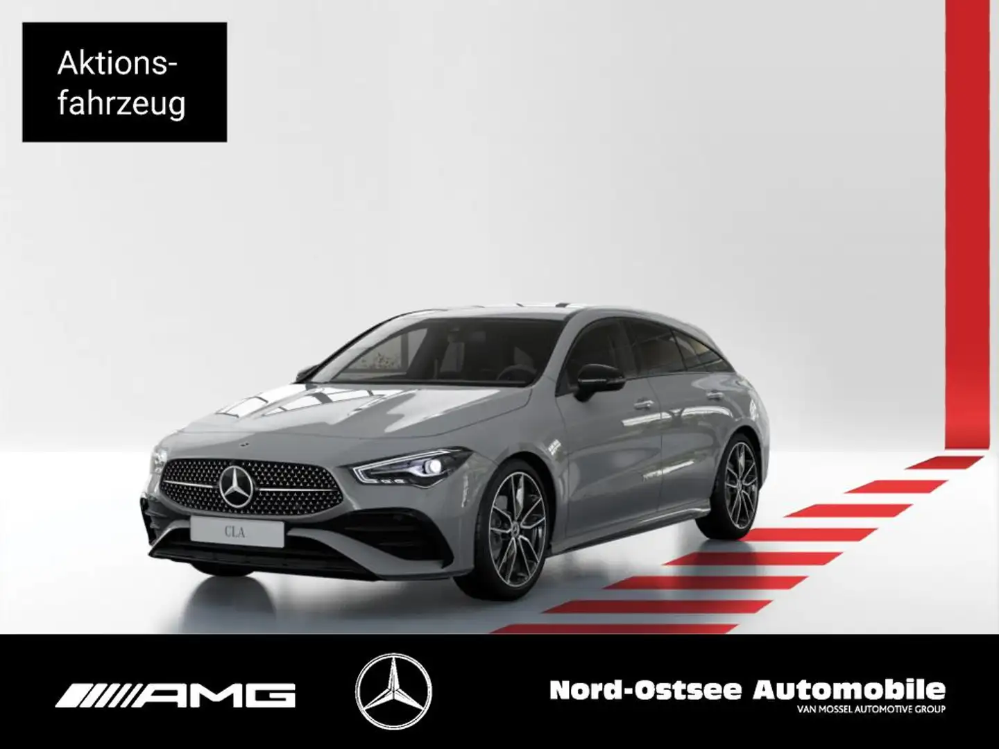Mercedes-Benz CLA 180 SB SPECIAL-EDITION AMG NIGHT AHK SOUND Grau - 1