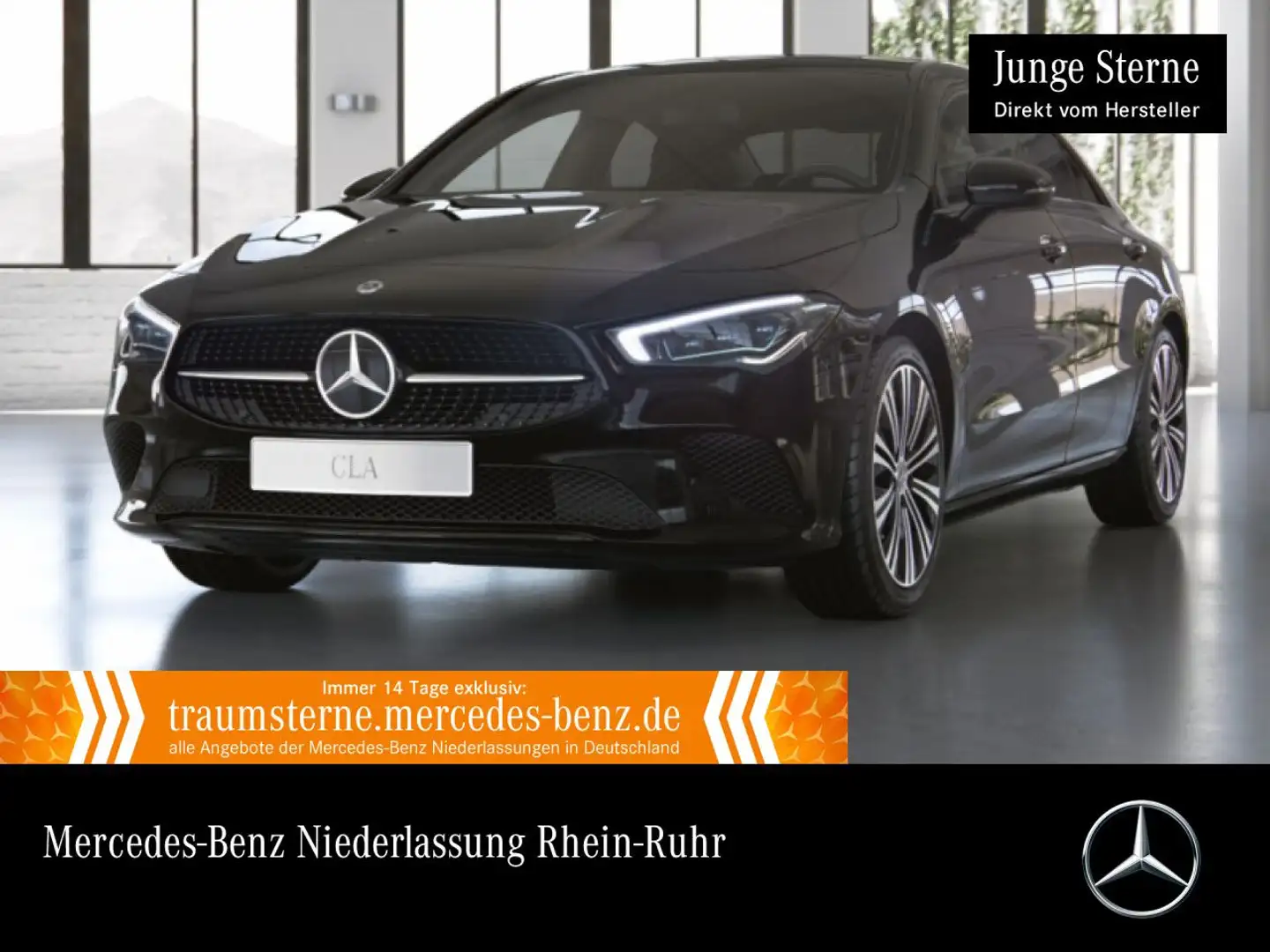 Mercedes-Benz CLA 180 PROGRESSIVE+NIGHT+PANO+MULTIBEAM+KAMERA+7G Schwarz - 1
