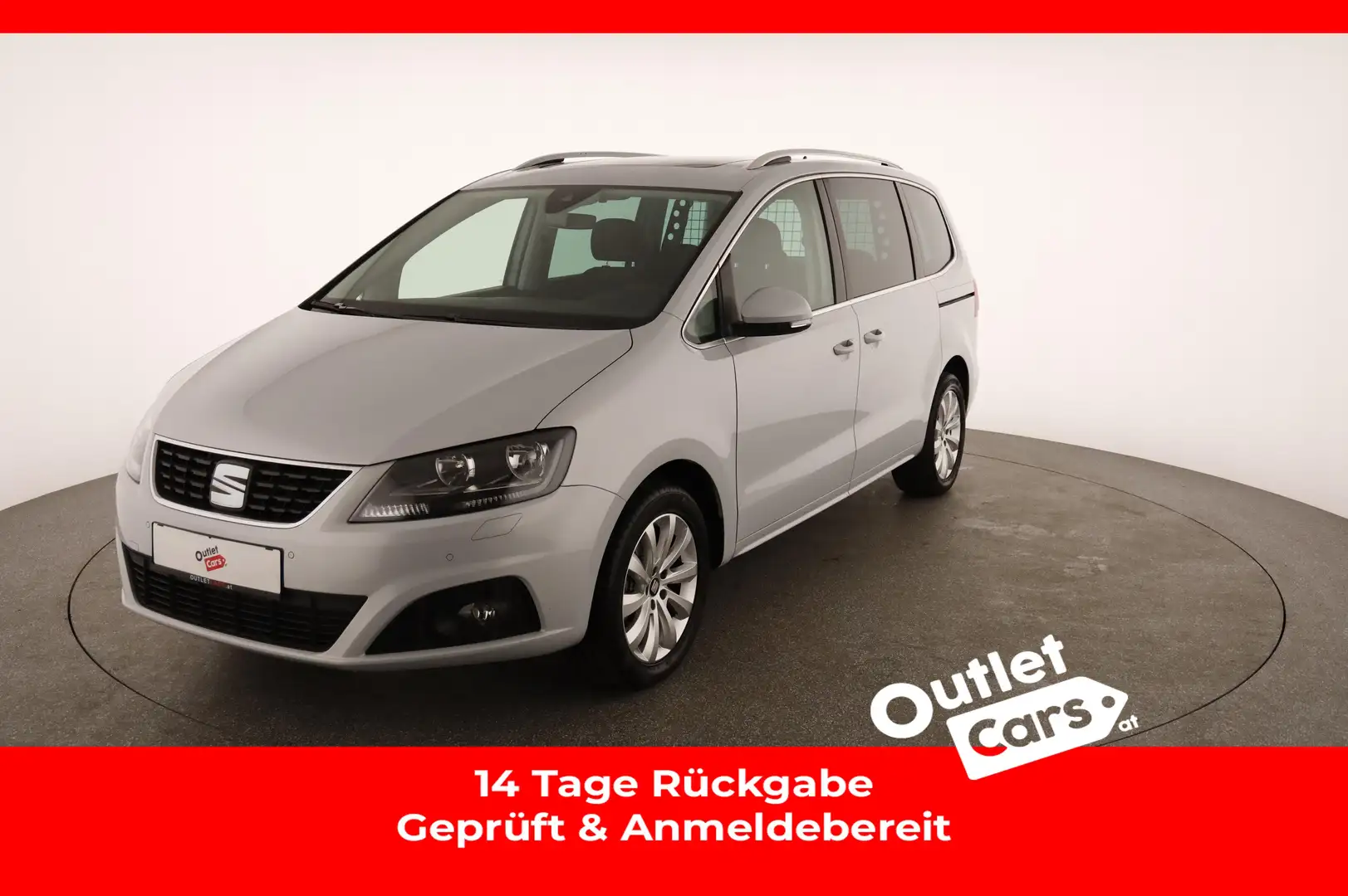 SEAT Alhambra 711 1.4 TSI Executive ASSIST+NAVI+Pano Weiß - 1