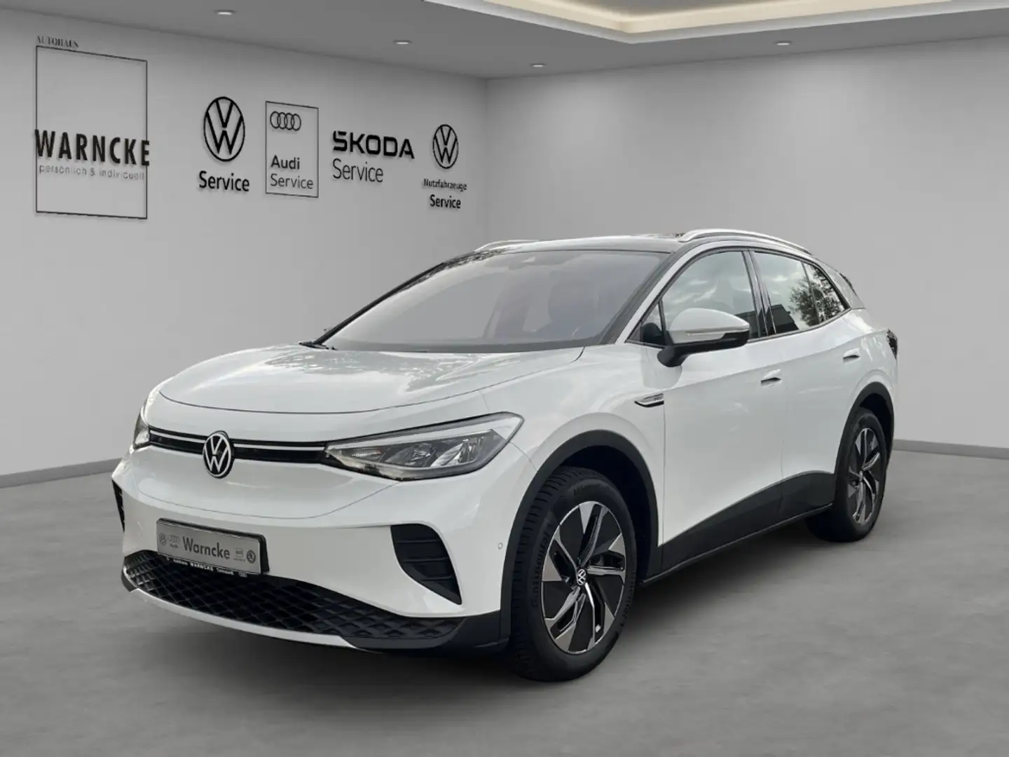 Volkswagen ID.4 Pro Performance 82kWh LED AHK NAV ACC PDC RFK GJR Weiß - 1