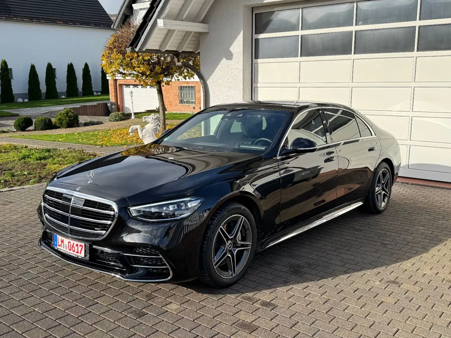 Mercedes-Benz S 450 d 4MATIC Lang * AMG Line+Fahrassistenz+LED Schwarz - 1