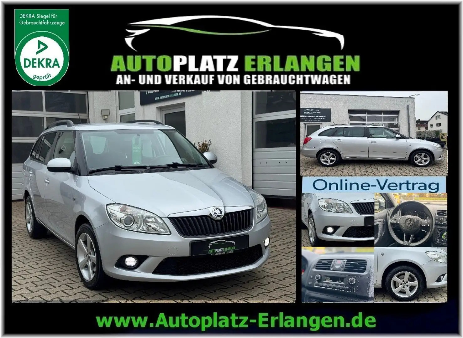 Skoda Fabia Ambition 1.6TDI *NAVI*SHZ*PDC* Grau - 1