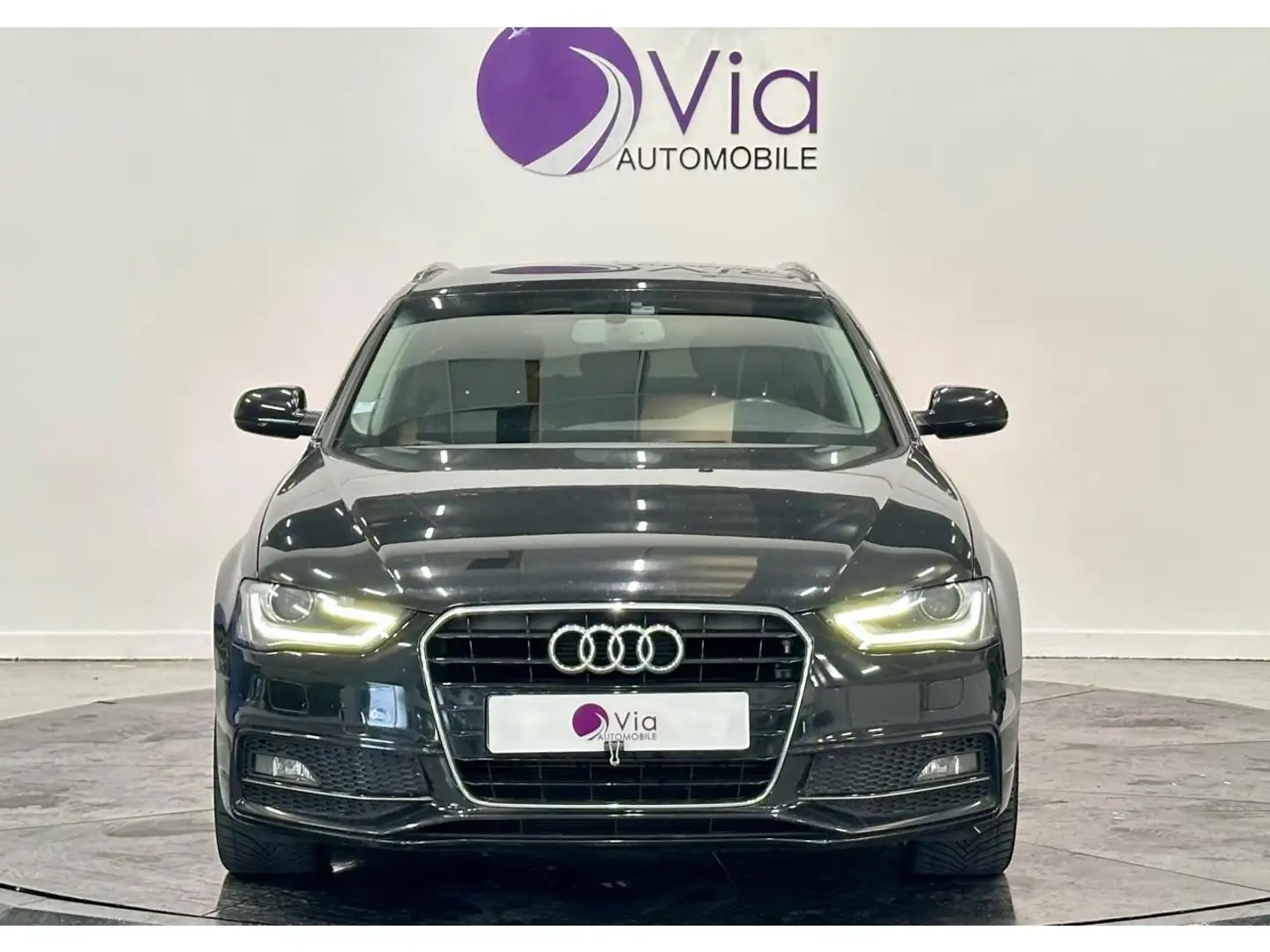 Audi A4 2.0 TDI 190 AMBITION LUXE / SIEGE CUIR / CAMERA DE RECUL Noir - 2