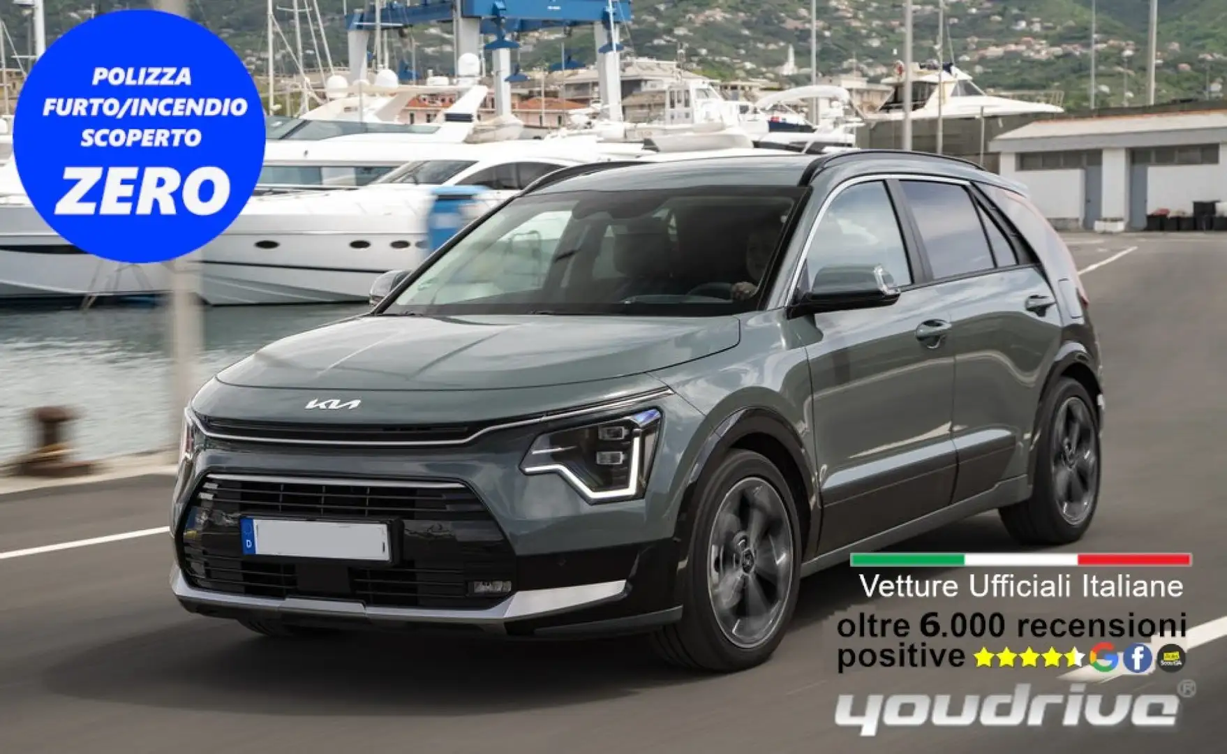 Kia Niro 1.6 GDi DCT HEV Business Grigio - 1
